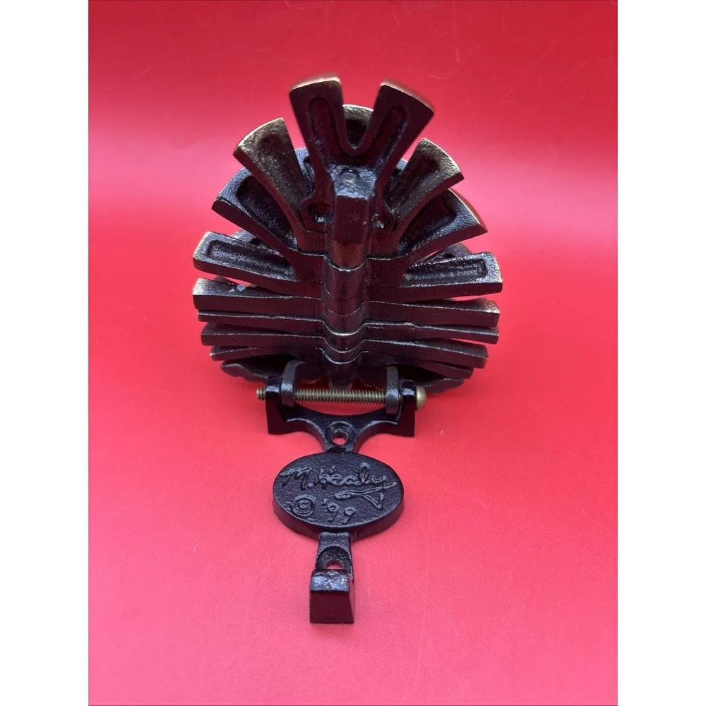 Michael Healy Pinecone Door Knocker, Brass 4